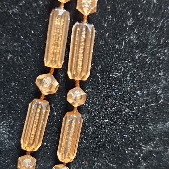 Pinkish Beaded Double-Strand Necklace - Picture 3 of 8